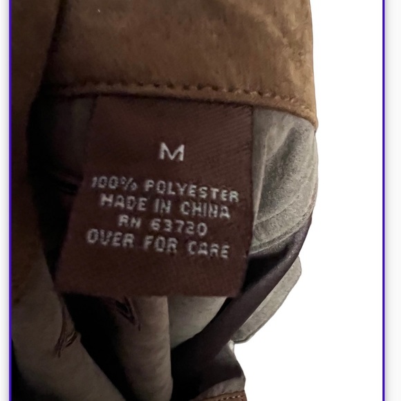 Men’s Long sleeve Brown Shirt - Size Medium - Picture 5 of 6